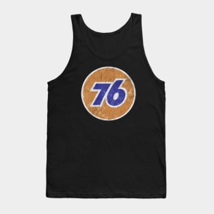 Vintage Distressed 76 Gasoline Tank Top